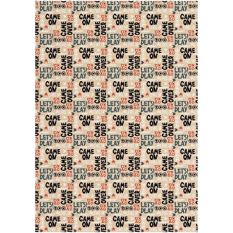 Упаковочная бумага крафт 70*100см, MESHU "Мужская территория", 70г/м2, ассорти 5 дизайнов