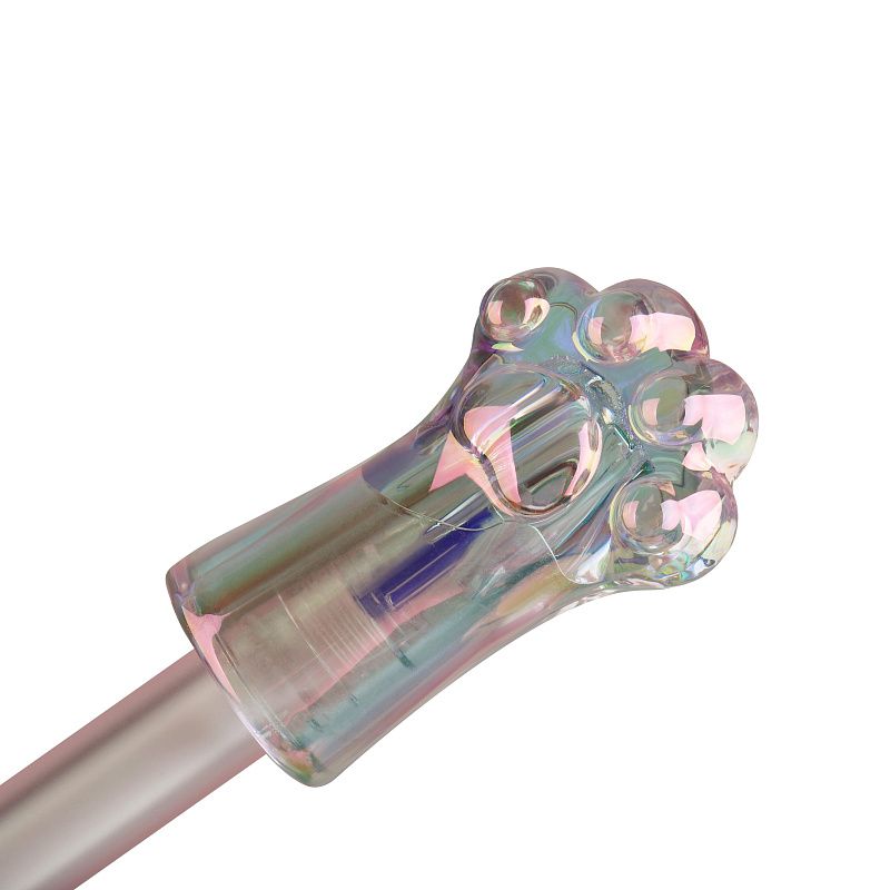 Ручка гелевая стираемая MESHU "Pads" синяя, 0,5мм, корпус ассорти, с топпером 