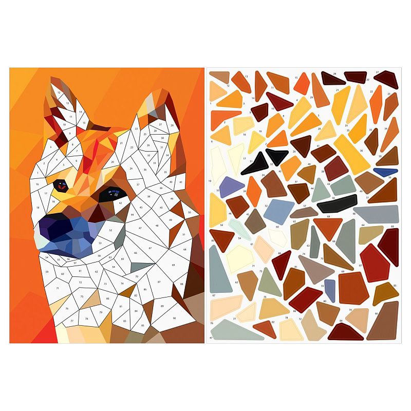 Аппликация наклейками ТРИ СОВЫ "Верные друзья", А4, 2 основы, картонный конверт