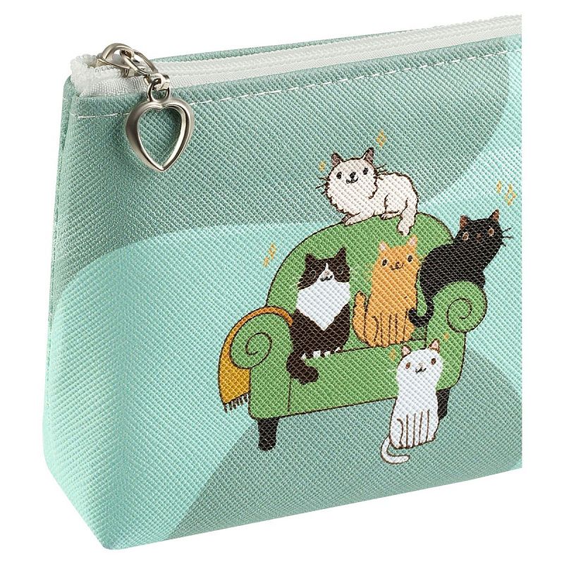 Пенал мягкий 200*85*30 MESHU "Cats", искусственная кожа 