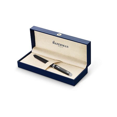 Ручка перьевая Waterman "Hemisphere Matt Black PТ" черный, 0,8мм, подарочная упаковка 