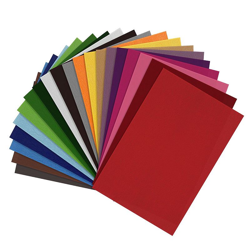 Фетр Мульти-Пульти, А4, 20л., 20цв., 1мм