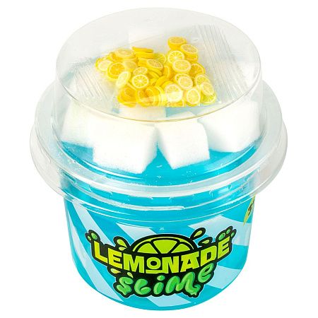 Слайм Slime "Lemonade" голубой, 110г