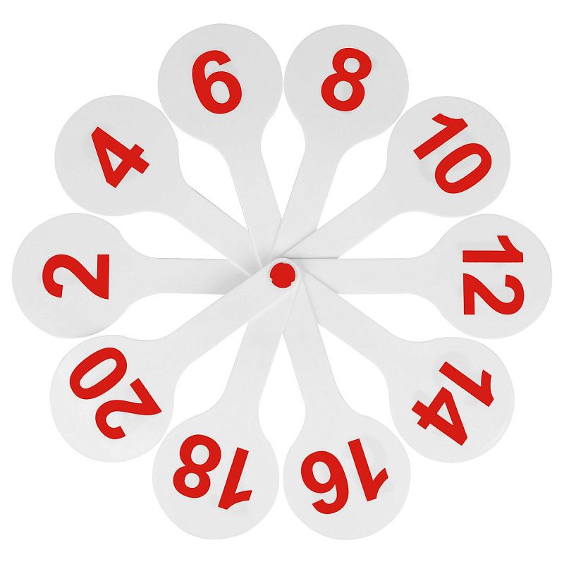 Веер-касса цифр от 1 до 20, СТАММ 