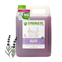 Мыло жидкое Synergetic "Лаванда", канистра, 5л 