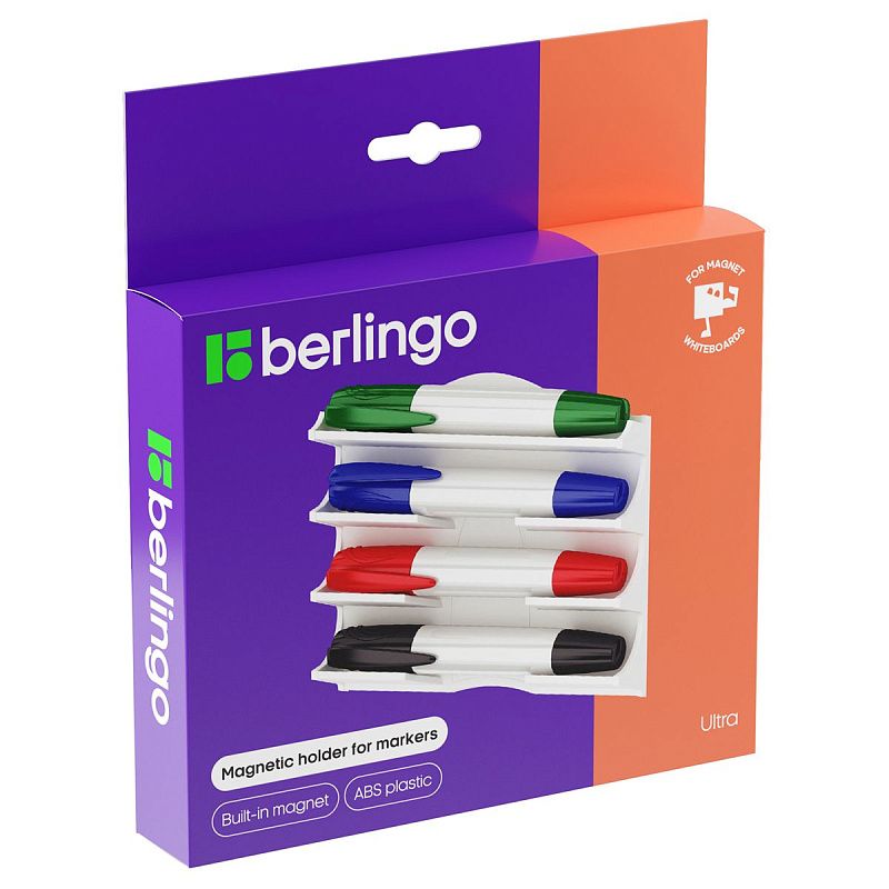 Магнитный держатель для маркеров Berlingo "Ultra"