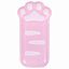 Корректирующая лента BRAUBERG KIDS "ЛАПКИ", 5 мм х 6 м, корпус розовый, блистер, 272497