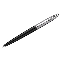 Ручка шариковая Parker "Jotter Originals Black Chrome CT" синяя, 1,0мм, кнопочн., подарочная упаковка