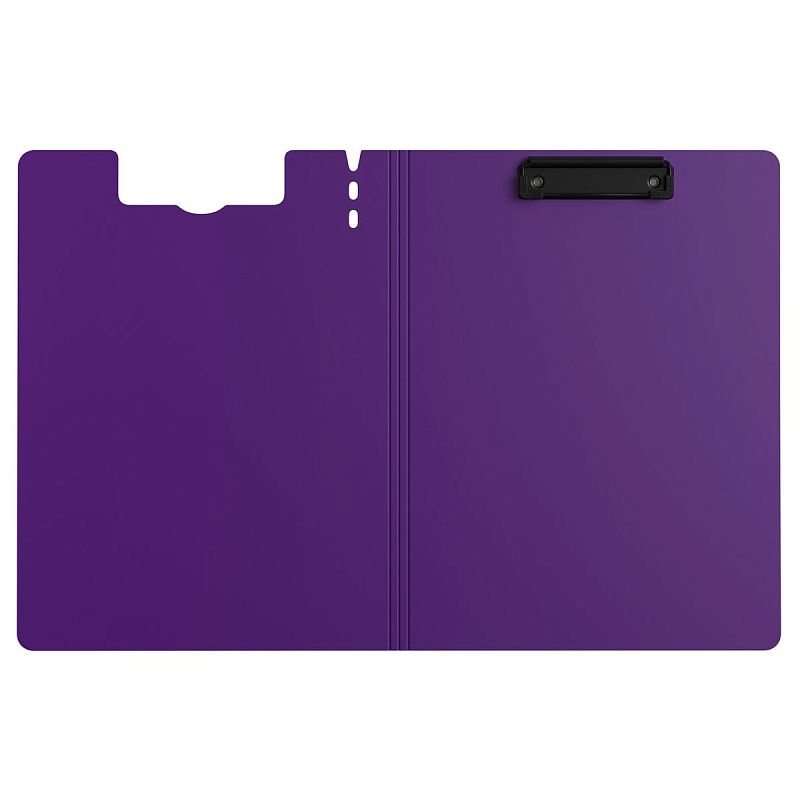 Папка-планшет с зажимом Berlingo "Your Way" А4, пластик (полифом), 1800мкм, фиолетовая 