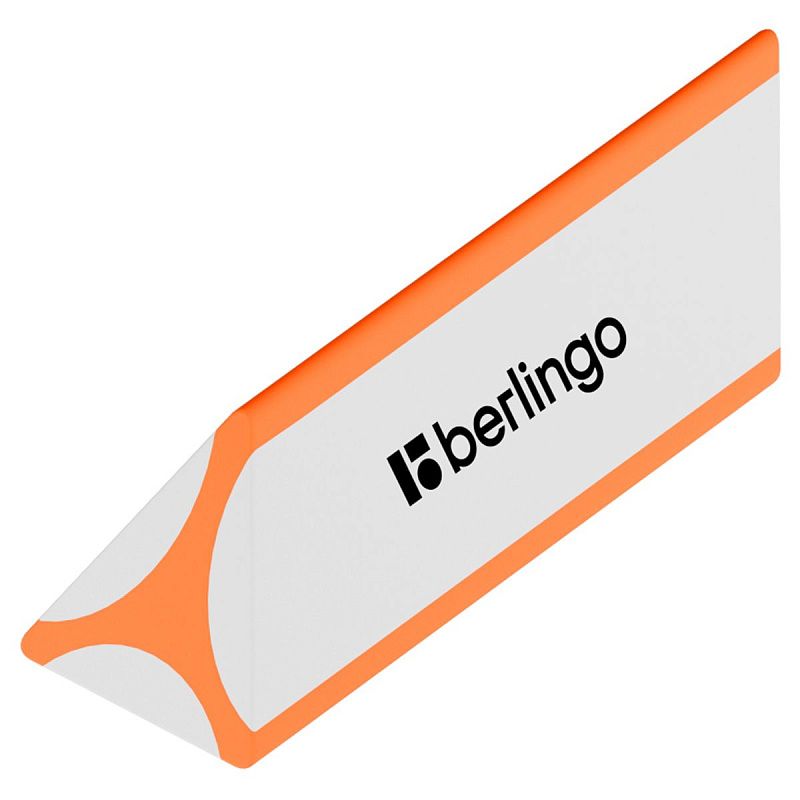 Ластик Berlingo "Triangle Pro", треугольный, скошенный, термопластичная резина, 57*16*16мм 