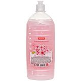 Мыло-крем жидкое OfficeClean "Цветущая сакура", с дозатором, 1л 