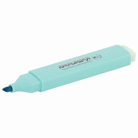 Текстовыделитель ЮНЛАНДИЯ "COLORSTAR PASTEL", БИРЮЗОВЫЙ, линия 1-4 мм, 151713 
