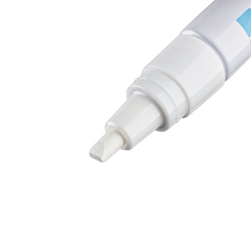 Маркер-краска для плиточных швов MunHwa "Grout Marker", 2мм + 2 запасных наконечника, водная основа, белый, пакет ПВХ, европодвес 