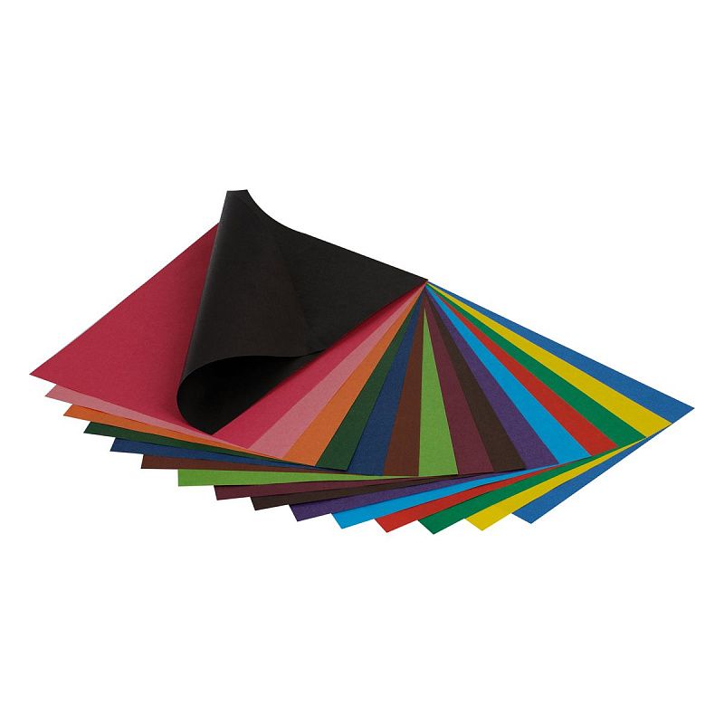 Цветная бумага офсетная А4, Мульти-Пульти, двустор., 16л., 16цв., в папке, "Приключения Енота"