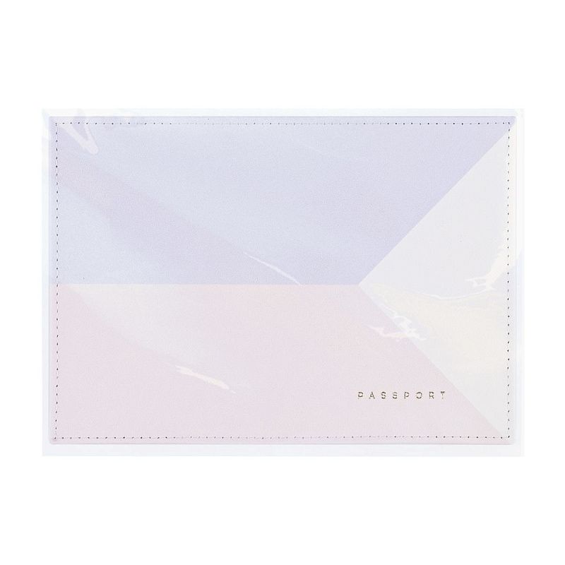 Обложка для паспорта OfficeSpace "Unique", кожа, цветная печать, тиснение фольгой 