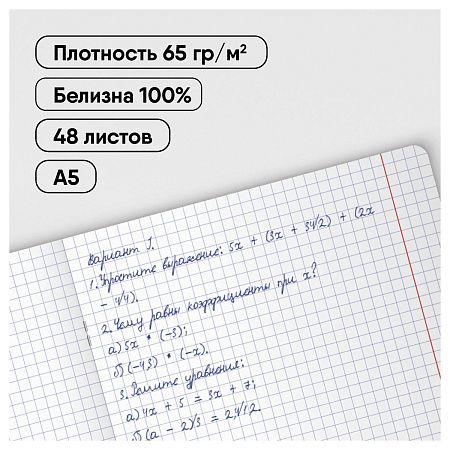 Комплект (12 шт.) предметных тетрадей 48л. BG "Скандальности", глянцевая ламинация