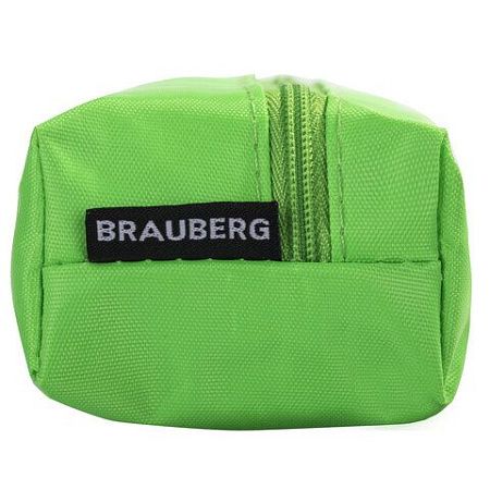 Пенал-косметичка BRAUBERG, ассорти 5 цветов, "Радуга", 20х6х4 см, дисплей, 223267 