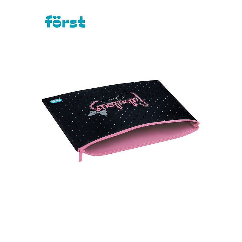 Папка с декоративными нашивками А4 Först "Royal style", 340*245 мм, 1 отделение, полиуретан 