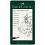 Набор карандашей ч/г Faber-Castell "Castell 9000 Art Set", 12шт., 2H-8B, заточен., метал. кор.