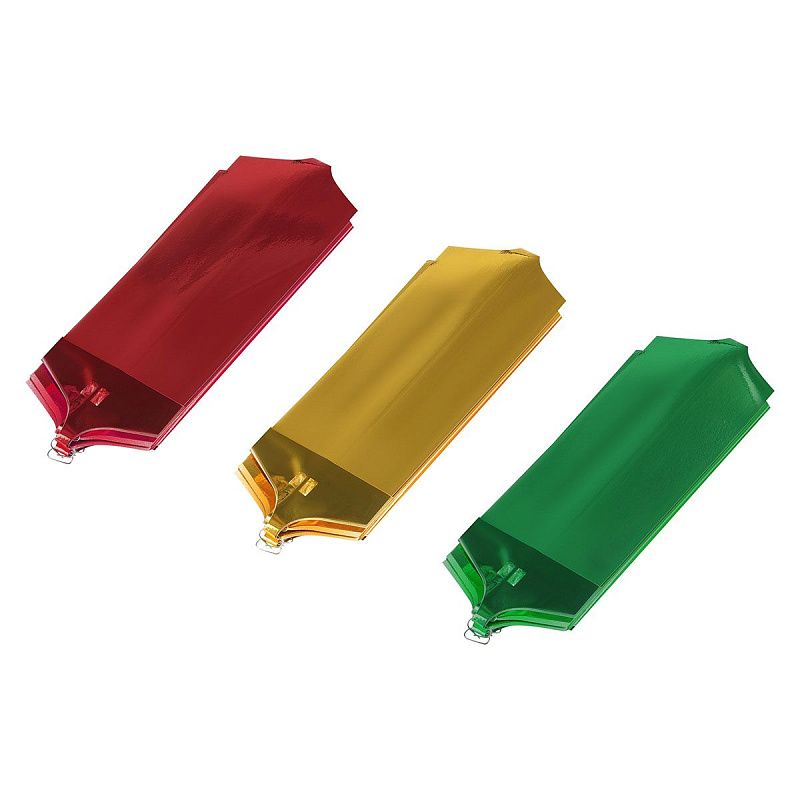 Набор бантов декоративных, MESHU, 3шт, 15см, круглые, ассорти