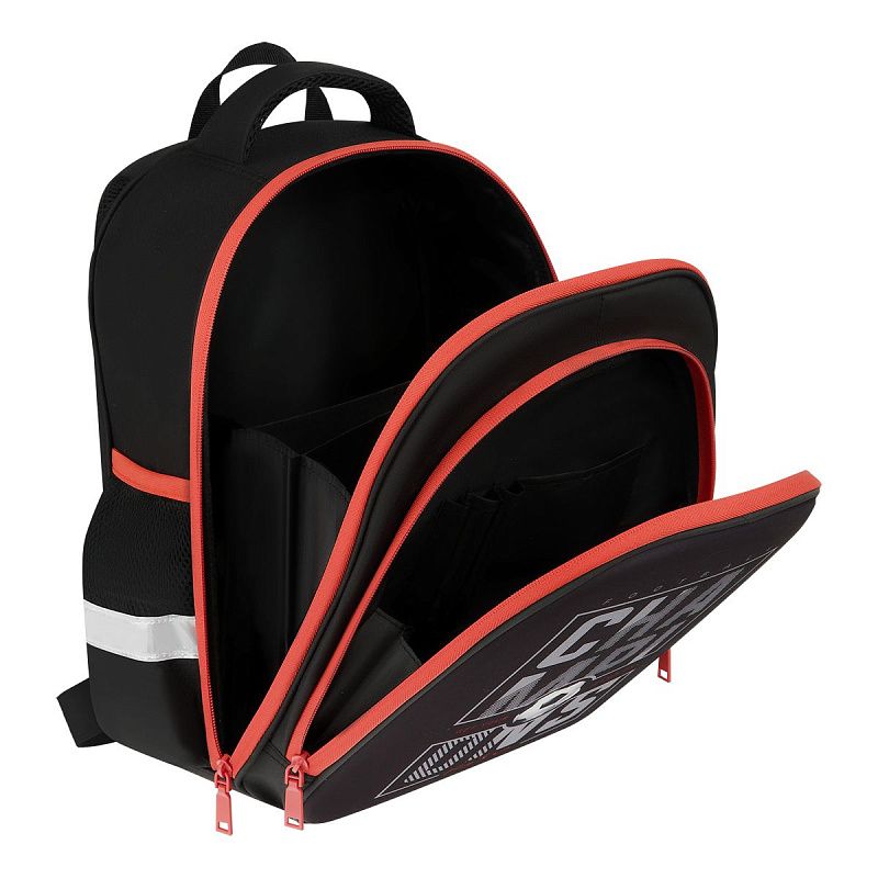 Ранец ArtSpace School Friend Light "Champions" 35*29*12см, 2 отделения, 2 кармана, анатомическая спинка 