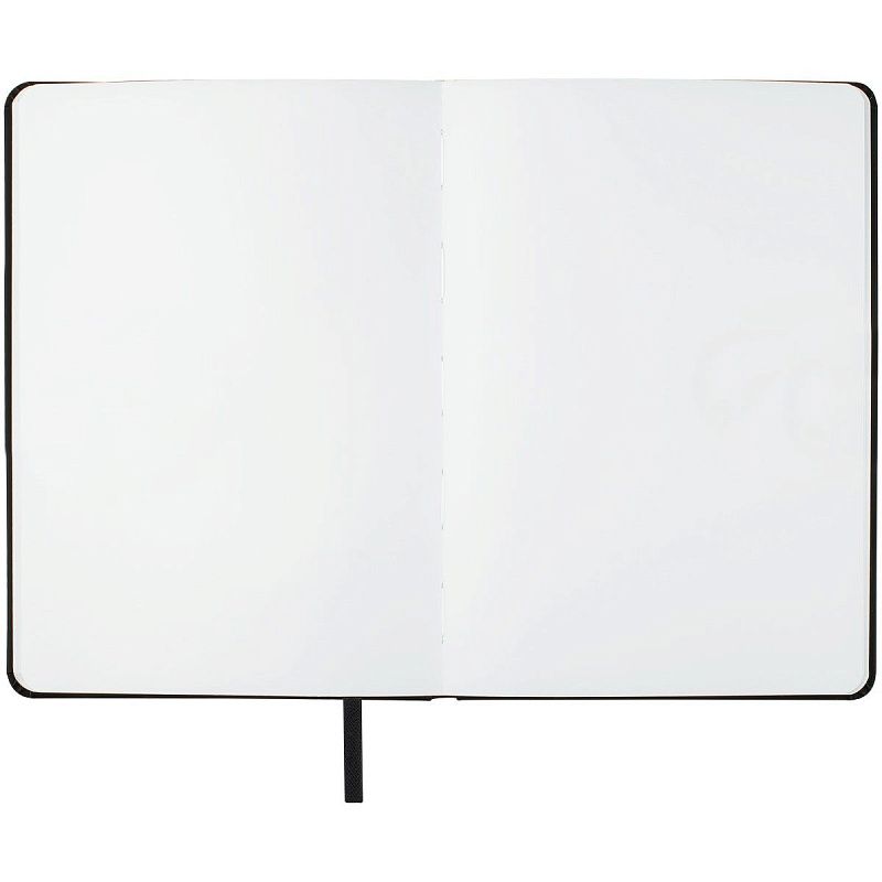 Скетчбук 80л., А5 Гамма "Студия", черный, твердая обложка, на резинке, белая, 140г/м2