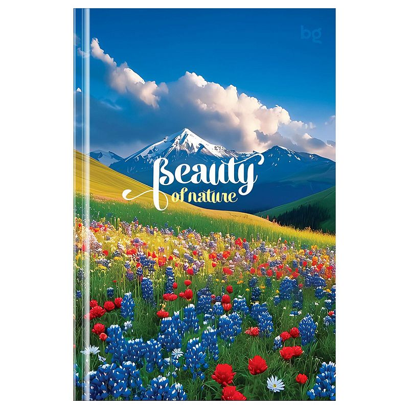 Бизнес-блокнот А6, 64л., евроформат, BG "Красота природы", глянцевая ламинация