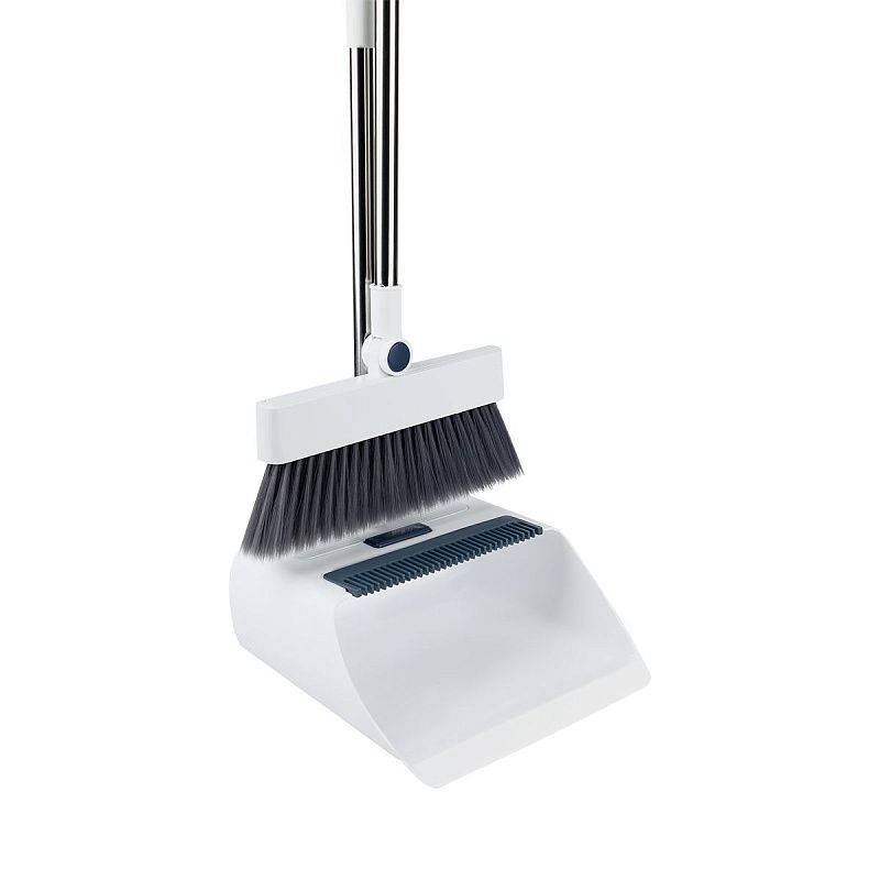 Набор для уборки 4 в 1, OfficeClean Professional (совок, мягкая щетка, жестая щетка, стяжка для воды)