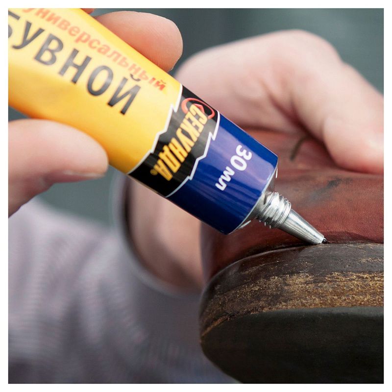 Клей Секунда, обувной, водостойкий, 30мл