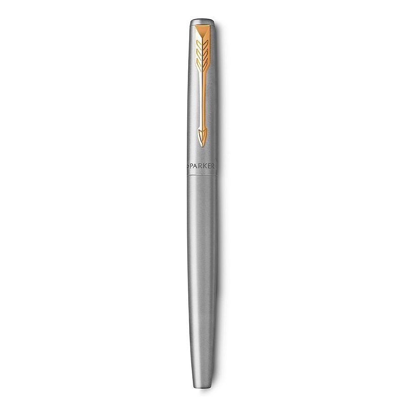 Ручка перьевая Parker "Jotter Stainless Steel GT" 1,0мм, подарочная упаковка 