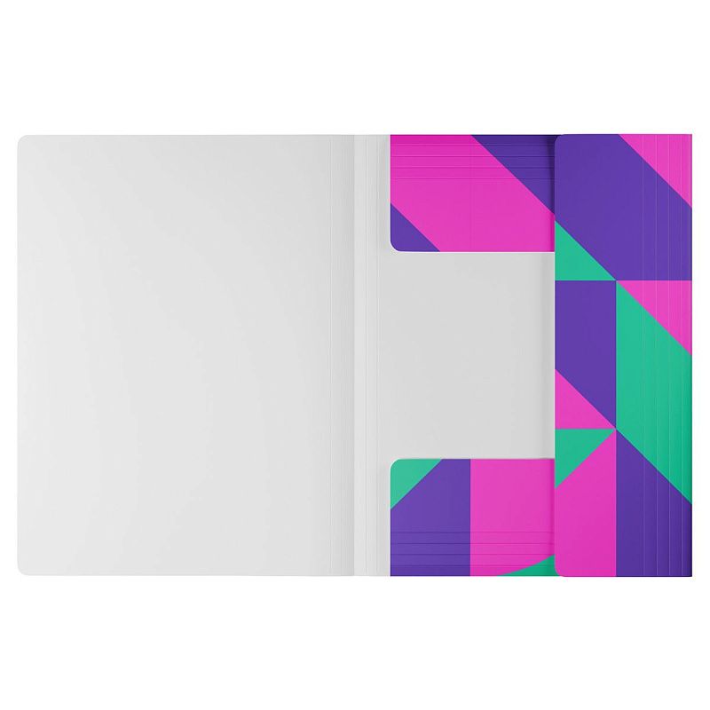 Папка на резинке Berlingo "Neonometry" А4, 600мкм, с рисунком 