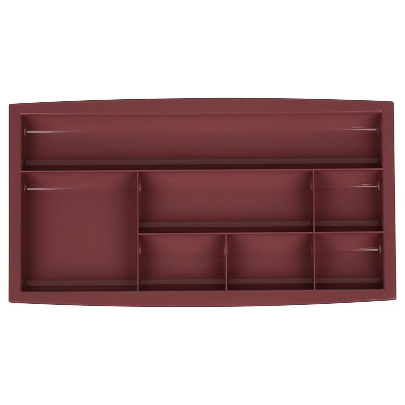 Настольная подставка СТАММ "Field. Voyage. Agra", полистирол, бордовый