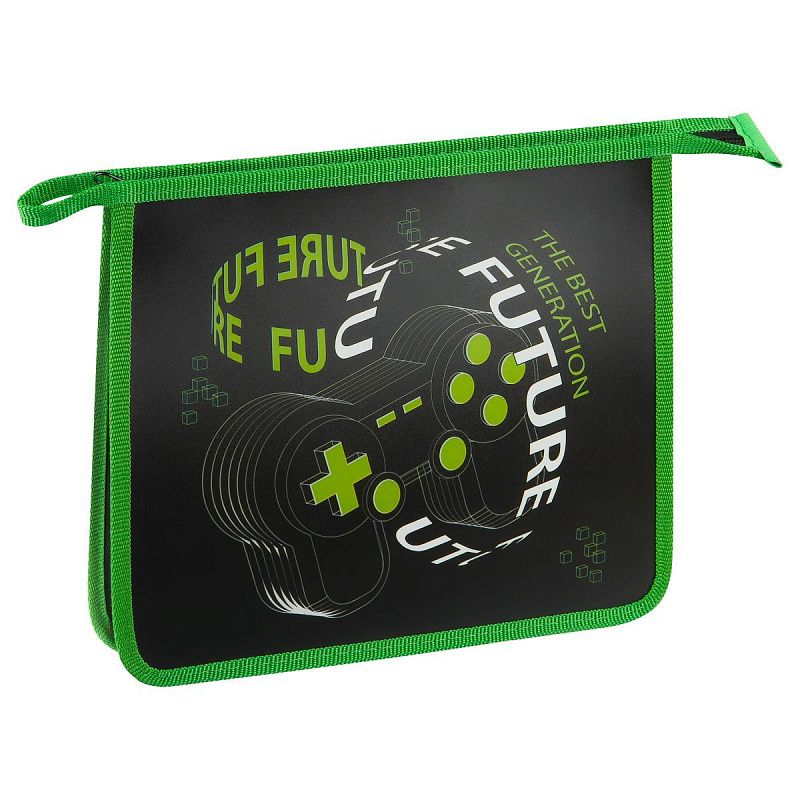 Папка для тетрадей 1 отделение, ArtSpace "The Joystick", А5, пластик, на молнии