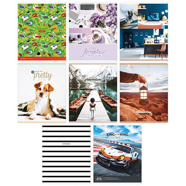 Тетрадь 48л., А5, линия ArtSpace "Микс. Ассорти"