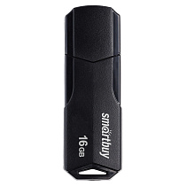 Память Smart Buy "Clue"  16GB, USB 2.0 Flash Drive, черный