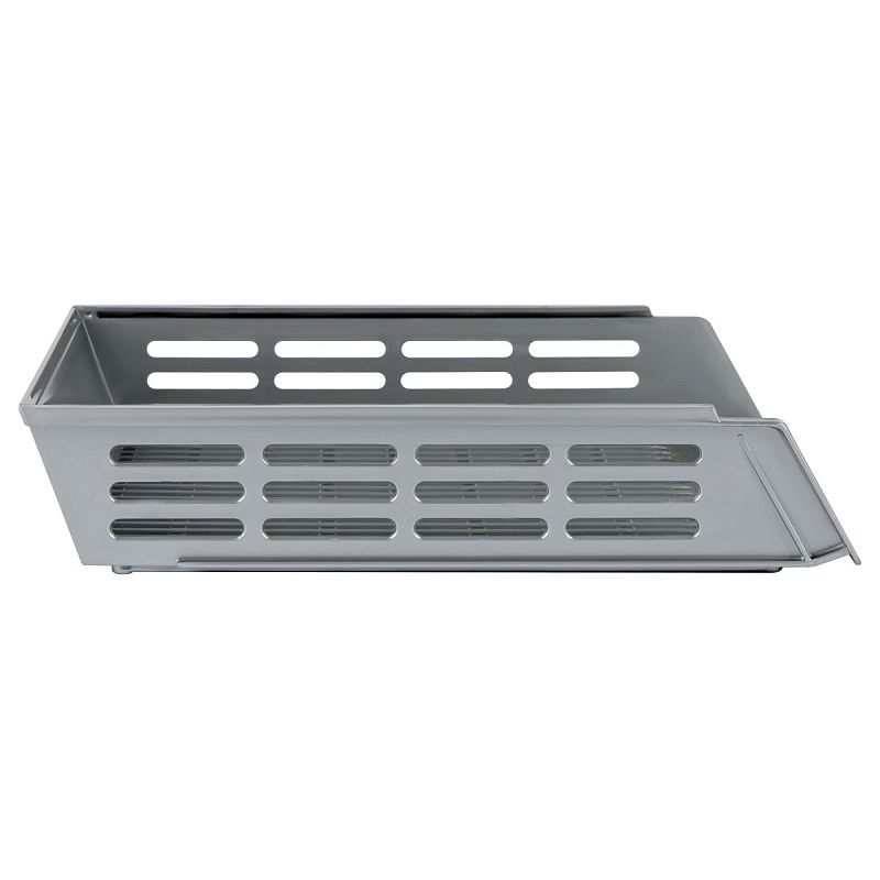 Лоток для бумаг горизонтальный СТАММ "XXL", серый