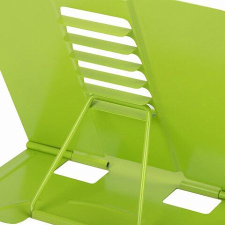 Подставка для книг и учебников BRAUBERG KIDS "Avocado", регулируемый угол наклона, металл, 238052 