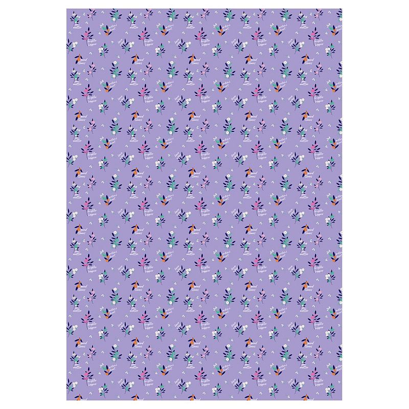 Упаковочная бумага глянц. 70*100см, MESHU "Lawn", 80г/м2