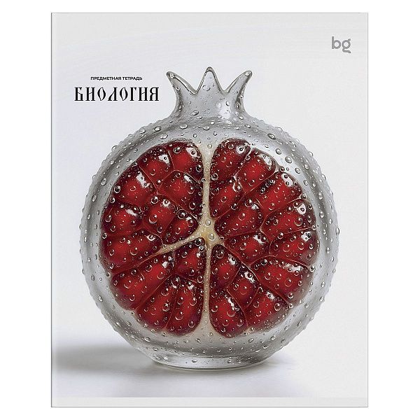 Тетрадь предметная 48л. BG "Юный гений" - Биология, эконом