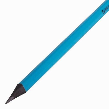 Набор карандашей чернографитных BRAUBERG "ULTRA COLOR" 4 шт., HB, с ластиком, пластиковые, 181709 