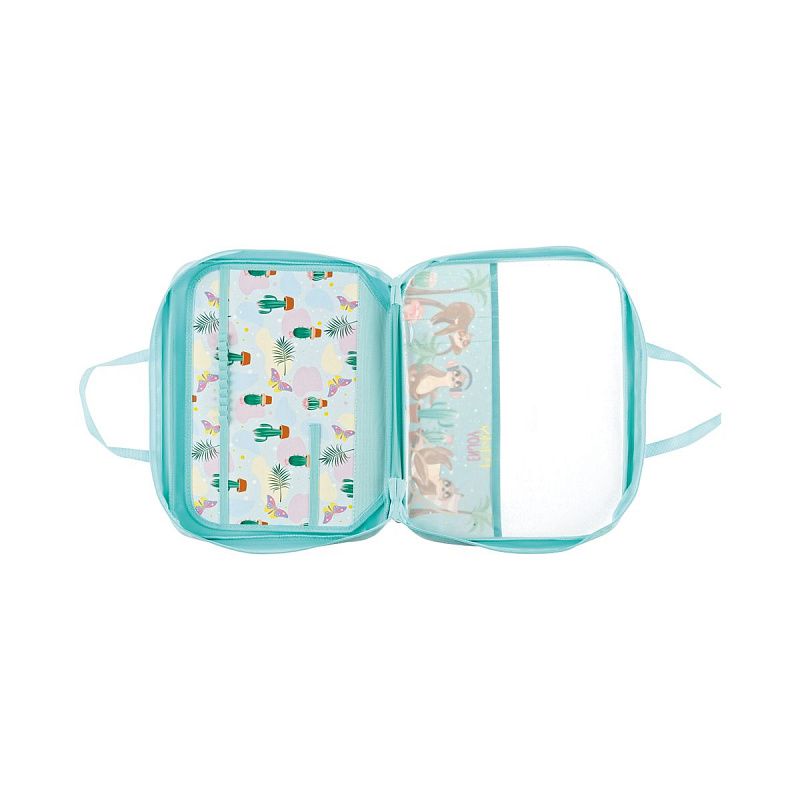 Папка с ручками А4 ArtSpace "Summer", полиэстер, на молнии, 50мм 