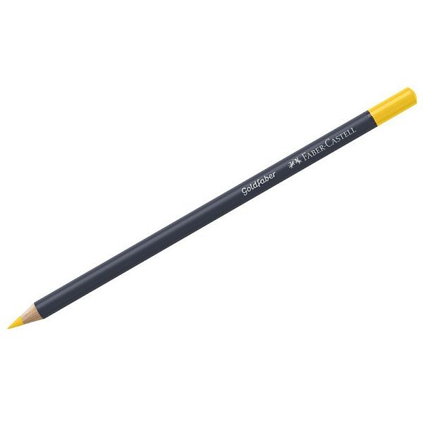 Карандаш художественный Faber-Castell "Goldfaber", цвет 108 темно-кадмиевый желтый