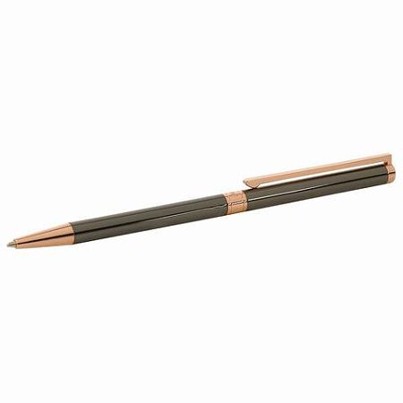 Ручка подарочная шариковая GALANT "ASTRON BRONZE", корпус металлический, детали розовое золото, узел 0,7 мм, синяя, 143524 