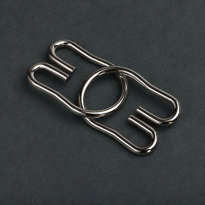 Набор металлических головоломок ТРИ СОВЫ, 6шт., картонная коробка 