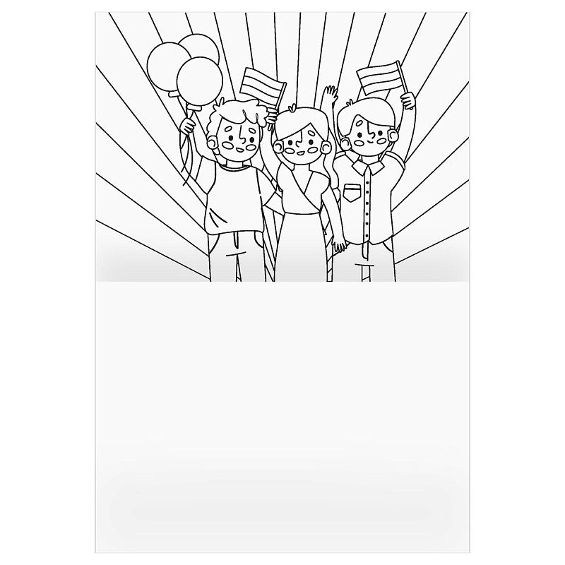 Раскраска А5 ТРИ СОВЫ "Моя Родина-Россия", 16стр.