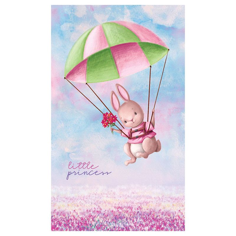 Блокнот А7 48л. на склейке BG "Little bunny"