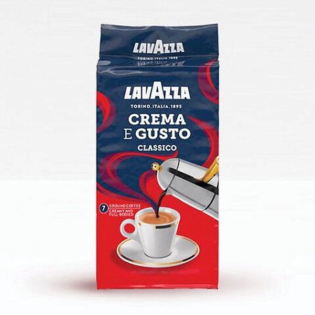 Кофе молотый LAVAZZA "Crema E Gusto", 250 г, 3876