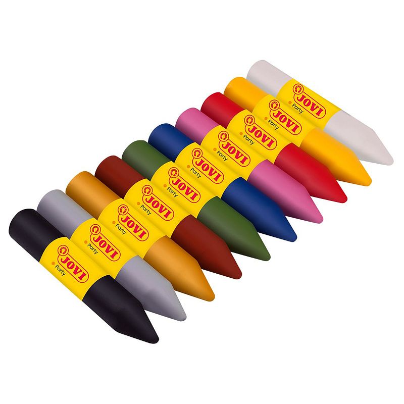 Грим-стик JOVI, 10 цветов, картон, европодвес