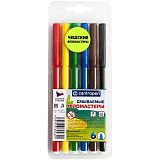 Фломастеры Centropen "Washable", 06цв., смываемые, блистер