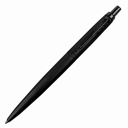 Ручка шариковая PARKER "Jotter XL Monochrome Black BT", корпус черный, нержавеющая сталь, синяя, 2122753 